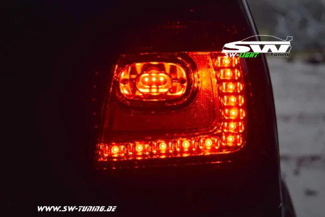 SW-Light LED taillights suitable for VW Polo 9N3 Facelift 05-09 red/smoke
