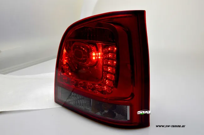 SW-Light LED taillights suitable for VW Polo 9N3 Facelift 05-09 red/smoke