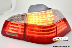 SW-Celi LED Rckleuchten passend fr BMW 5er E61 Touring 04-10 red/clear auch LCI