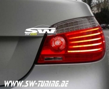 SW-Celis LED Rckleuchten fr BMW 5er E60 Limousine 04-10 red/clear auch LCI