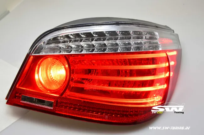SW-Celis LED Rückleuchten für BMW 5er E60 Limousine 04-10 red/clear auch LCI