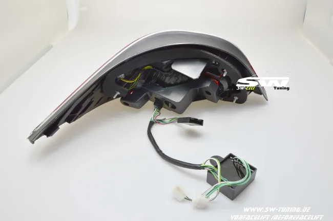 SW-Celis LED Rückleuchten für BMW 5er E60 Limousine 04-10 red/clear auch LCI