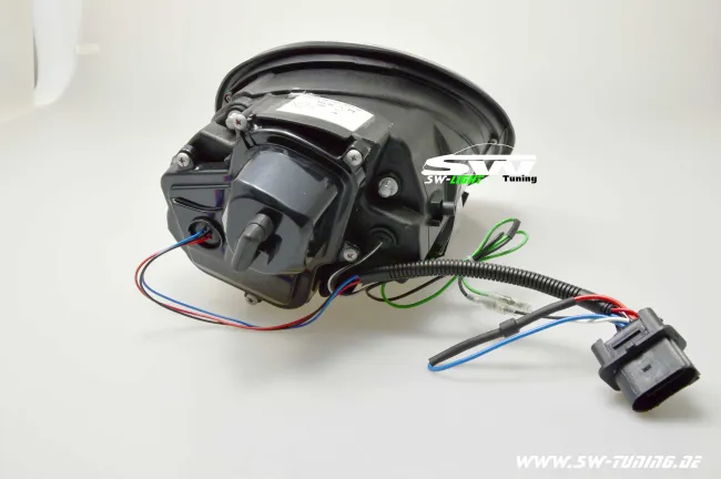 SW-Light headlights for VW NEW Beetle 9C 97-04 black LED parking light