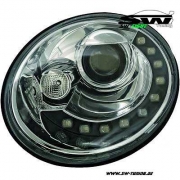 SW-Light headlights VW NEW Beetle 9C 97-04 chrome/black LED parking light