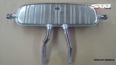 SW Exhaust Stainless steel muffler for Porsche Cayenne GTS 957 Facelift 07-10