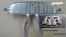 SW Exhaust Stainless steel muffler for Porsche Cayenne GTS 957 Facelift 07-10