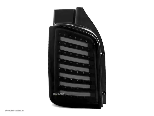 SW-Celi LED taillights suitable for VW T5 Type 7H 7E 03-15 Black/smoke Lightbar