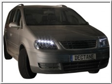 SW-Light Scheinwerfer VW Touran 1T/ Caddy 03-06 LED Standlicht Black
