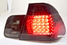 SW LED taillights for 3Series BMW E46 sedan 98-01 smoke 4-teilig