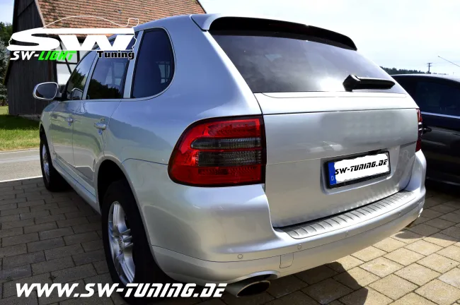 SW LED taillights suitable for Porsche Cayenne Typ 9PA/1 955 03-07 red/smoke