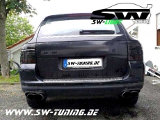 SW LED Rckleuchten passend fr Porsche Cayenne I 9PA/1 955 03-07 smoke