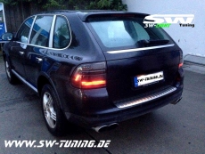 SW LED Rckleuchten passend fr Porsche Cayenne I 9PA/1 955 03-07 smoke