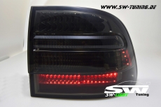 SW LED Rckleuchten passend fr Porsche Cayenne I 9PA/1 955 03-07 smoke