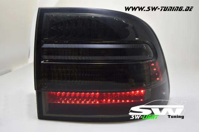SW LED taillights suitable for Porsche Cayenne I 9PA/1 955 03-07 smoke