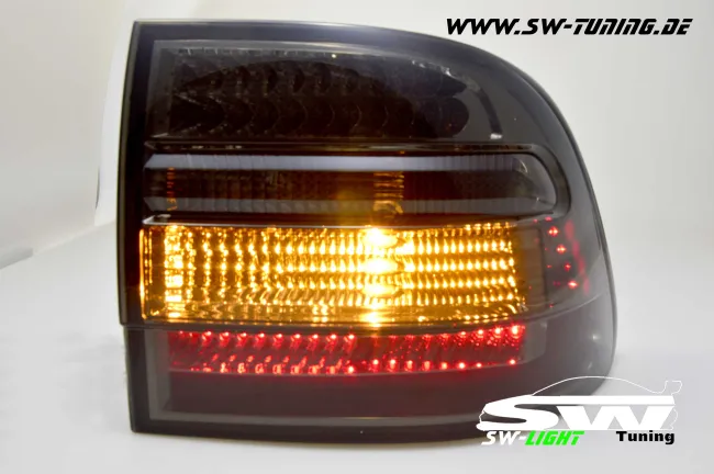 SW LED taillights suitable for Porsche Cayenne I 9PA/1 955 03-07 smoke