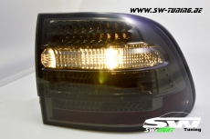 SW LED Rckleuchten passend fr Porsche Cayenne I 9PA/1 955 03-07 smoke