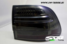 SW LED Rckleuchten passend fr Porsche Cayenne I 9PA/1 955 03-07 smoke