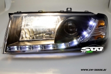 SW-Light Scheinwerfer Skoda Octavia I 1U 00-04 LED Standlicht Black