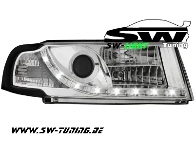 SW-Light headlights Skoda Octavia I 00-04 led positionslight chrome