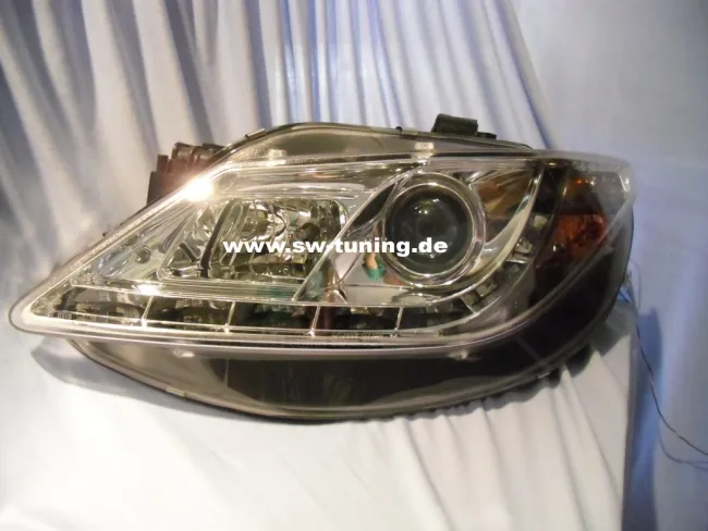 SW-Light headlights Seat Ibiza 6J 08-12 LED positionlight chrome
