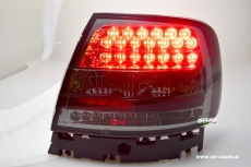 SW-Light LED Rckleuchten passend fr Audi A4 B5 Limousine 95-00 Smoke