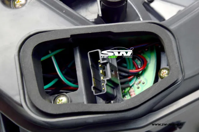 SW-Light LED taillights for Peugeot 207 cc 2007-2009 smoke