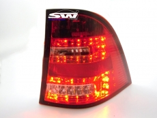 SW-Light LED Rckleuchten fr Mercedes Benz W163 M-Klasse LED Blinker red/cry