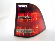 SW-Light LED Rckleuchten fr Mercedes Benz W163 M-Klasse LED Blinker red/cry