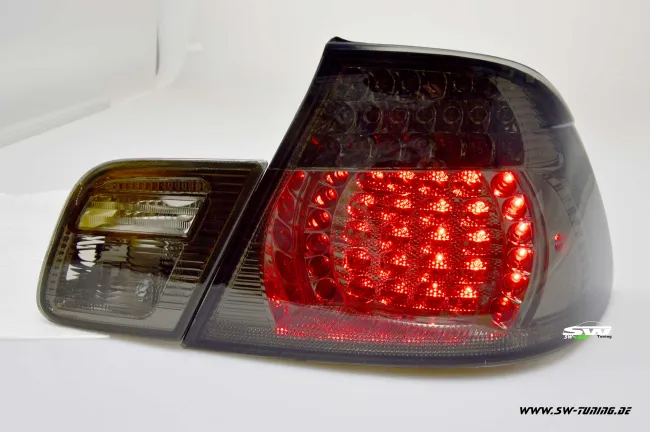 SW-Light LED taillights for 3er BMW E46 Cabrio/Convertable 00-07 smoke 4parts