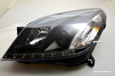 SW-Light Scheinwerfer Opel Astra H LED-Standlicht LWR Black