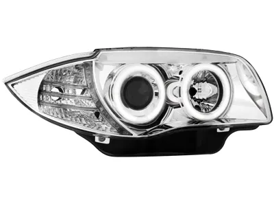 Angel Eye Scheinwerfer BMW 1er E87/E81 LED Standlichtringe chrom