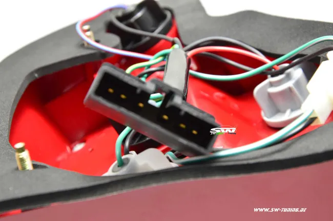 SW-Light LED Rückleuchten passend für Ford Mondeo Mk3 Stufenheck/Fließheck red/chrystal Typ B4Y/B5Y