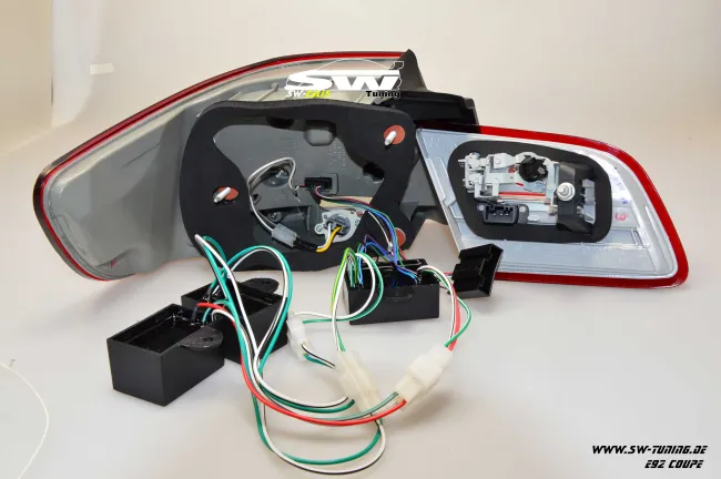 SW-Celi LED Rückleuchten passend für BMW 3er E92 Coupe 04-14 red/smoke auch LCI