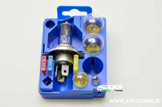 Autolampen-Ersatzbox H7 Set 8-Teilig inkl Sicherungen