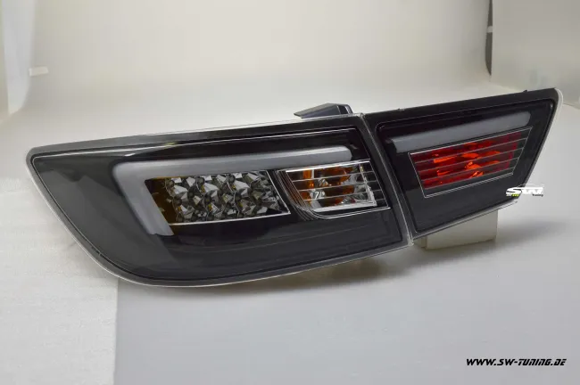 SWCELis LED Rückleuchten für Renault Clio IV 13-17 black 4Türer