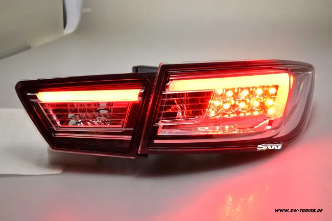 SWCELis LED taillights for Renault Clio IV 13-17 chrome 4doors