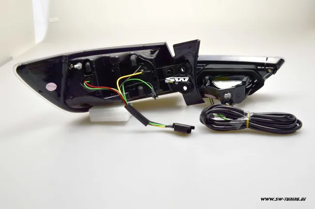 SWCELis LED taillights for Renault Clio IV 13-17 chrome 4doors