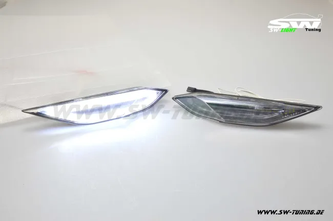 SWLight LED Seitenblinker für Porsche Cayenne II 958 92A 11-14 smoke (nicht GTS)