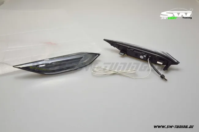 SWLight LED Seitenblinker für Porsche Cayenne II 958 92A 11-14 smoke (nicht GTS)