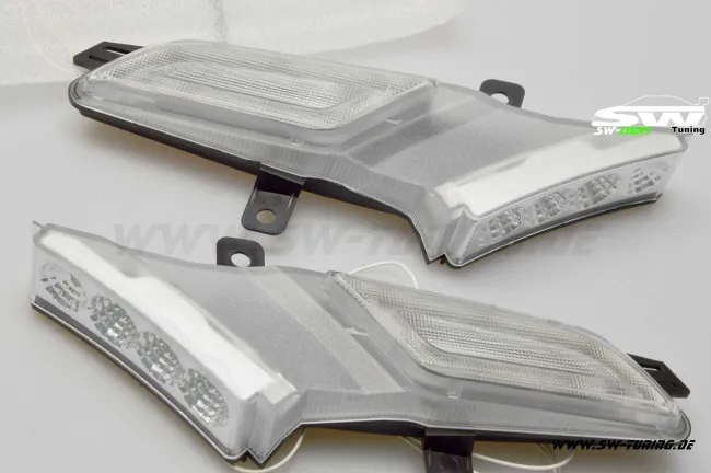 SWLight LED Seitenblinker für Porsche Cayenne I 957 9PA 07-11 Facelift weiss