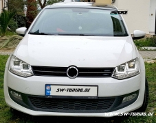SW-Light Scheinwerfer VW Polo V 6R 6C 10-17 LED U-Tube Standlicht chrome