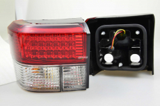 SW-Light LED Rckleuchten passend fr VW T4 90-03 red clear