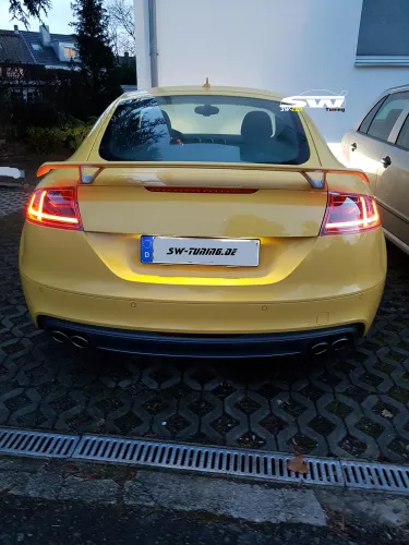 SW-Celi LED Rückleuchten passend für Audi TT Typ 8J black/clear 2006-2014