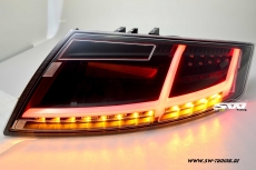 SW-Celi LED Rckleuchten passend fr Audi TT Typ 8J black/clear 2006-2014
