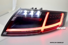 SW-Celi LED Rckleuchten passend fr Audi TT Typ 8J black/clear 2006-2014