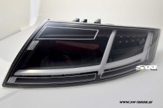 SW-Celi LED Rckleuchten passend fr Audi TT Typ 8J black/clear 2006-2014