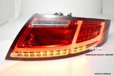 SW-Celi LED Rckleuchten passend fr Audi TT Typ 8J red/clear 2006-2014
