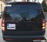 SW-Celis LED taillights for Land Rover Discovery III 04-09 Lightbar Black/clear