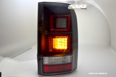 SW-Celis LED taillights for Land Rover Discovery III 04-09 Lightbar Black/clear