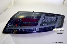 SW-Celi LED Rckleuchten passend fr Audi TT Typ 8J smoke 2006-2014